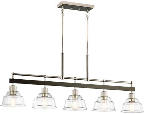 Kichler Lighting Eastmont 5 - Light Chandelier in  Polished Nickel