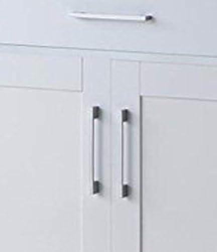 Hodedah Import Portable Kitchen Prep Storage Cart Island with Locking Wheels, Shelved Cabinet, Drawer, Spice Rack, and Towel Holder, Multicolor