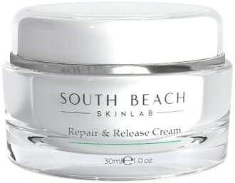 South Beach Repair and Release Cream - 1 Oz. - Doctor Formulated to Fight Stubborn Fine Lines & Wrinkles - Lab Tested - For All Skin Types - Morning & Night Cream
