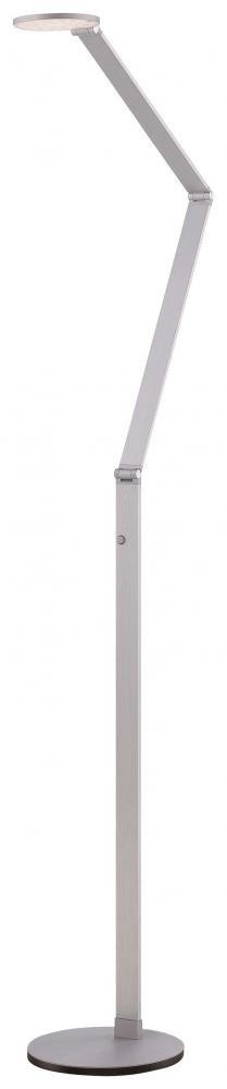 8.75 Inch 12W 1 Led Table Lamp-Chiseled Nickel Finish George Kovacs Lighting P305-2-654-L