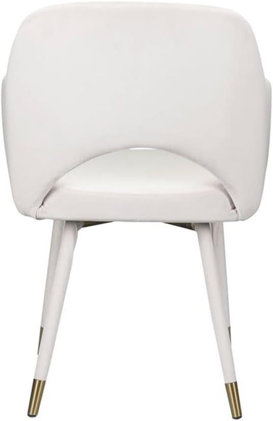 ACME Applewood Accent Chair in Cream Velvet & Gold