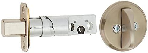 One-Sided Deadbolt Thumbturn with Exterior Plate