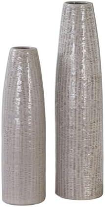 Henning Decorative Vases (Set of 2) - Gray