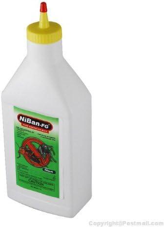 Niban Granular Insect Bait - Controls Ants, Carpenter Bees, Cockroaches & More - 4 lb. Shaker Jug by Nisus Corp.