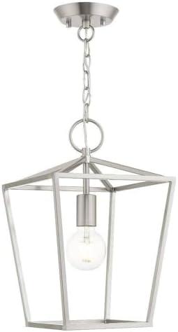 Livex Lighting Devonshire 1 - Light Pendant in  Brushed Nickel