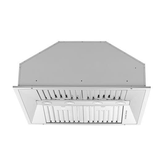 Forno Altilia 36-inch Insert Range Hood, 1200 CFM Double Motor, 4 Speed Control, All Stainless Steel FRHRE5337-36