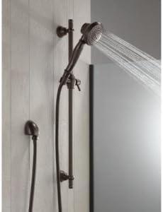 Champagne Bronze Adjustable Multi-Head Handheld Shower System