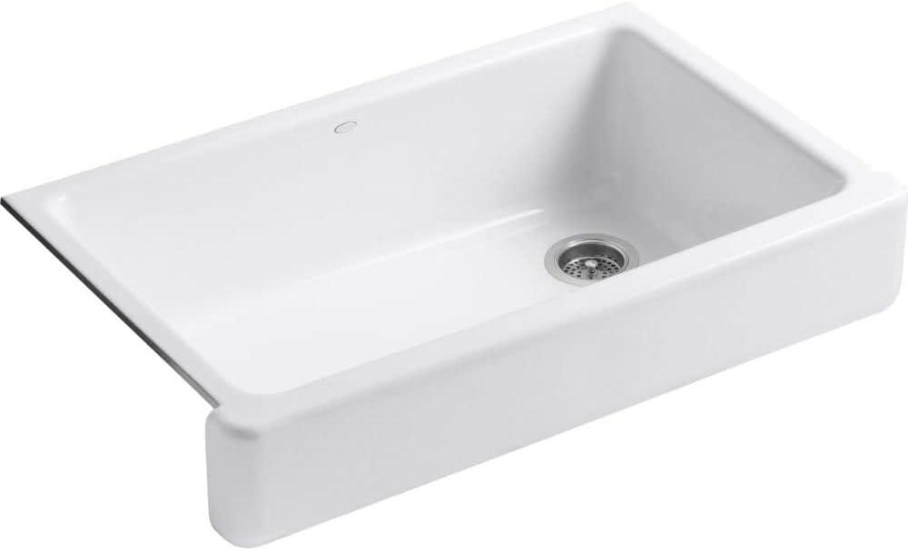 Whitehaven® Self-Trimming 36" L x 22" W Farmhouse Kitchen Sink