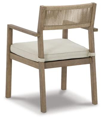 Colb Outdoor Dining Armchair with Cushion (Set of 2)