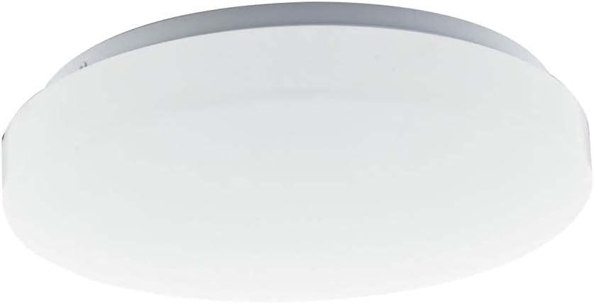 Satco White Acrylic LED Flush Mount Ceiling Light Fixture