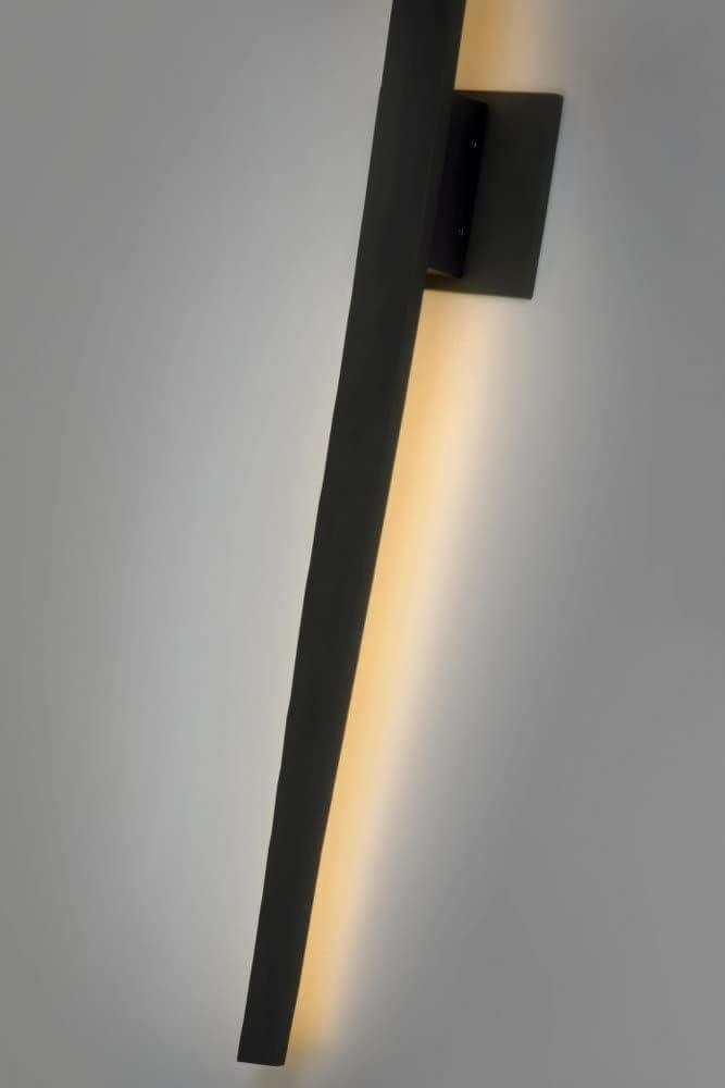 Et2 E41344 Alumilux 51" Tall Led Outdoor Wall Sconce - Black