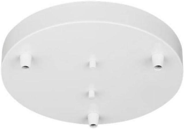 Hanging Globe 3-Light White Pendant