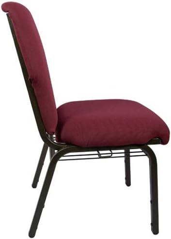 Maroon Church Chair 21"