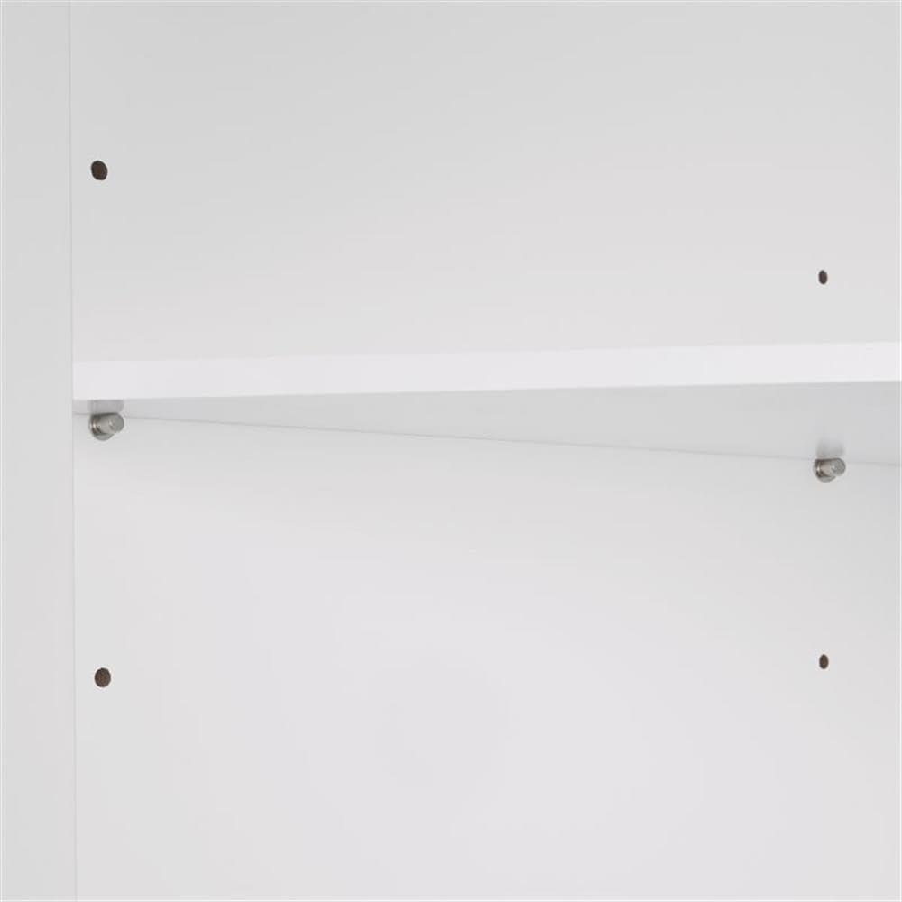 RiverRidge Home RiverRidge Madison Tall Corner Bathroom Storage Cabinet with Open Shelves
