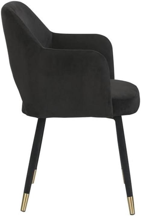 ACME Applewood Accent Chair in Cream Velvet & Gold