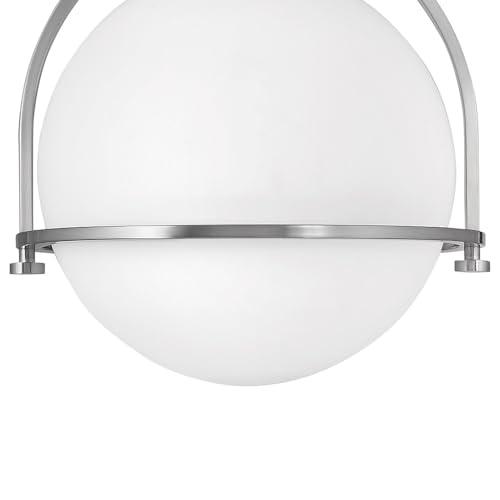 McCormick Hand Blown Glass Semi Flush Mount