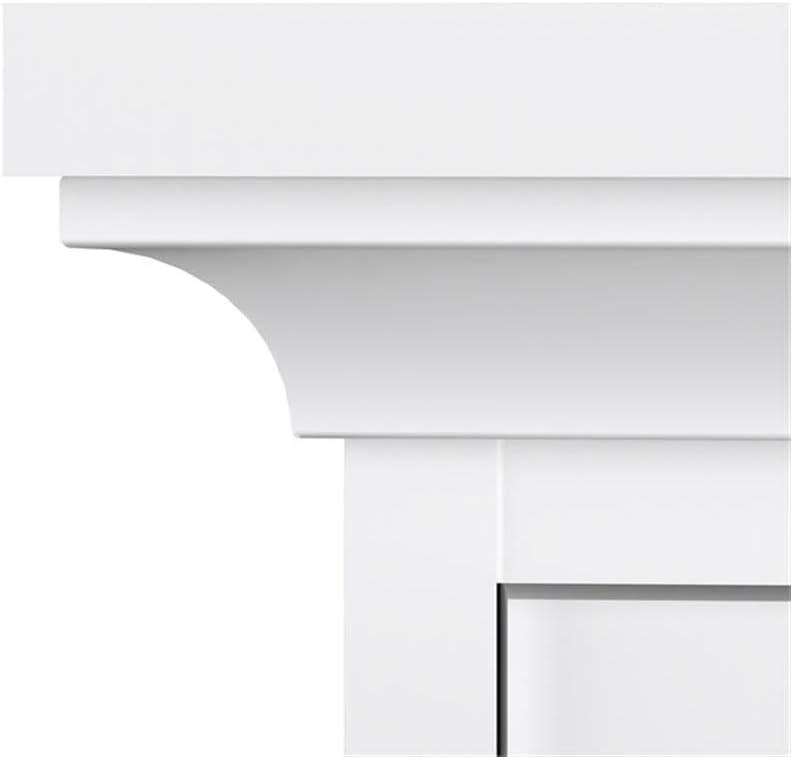 Tvilum Maison Park 1 Drawer, 1 Door Bedroom Nightstand for Adults, White