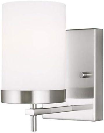 4190301EN3-962 One Light Wall/Bath Sconce, Brushed Nickel