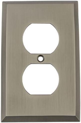 New York 1-Gang Duplex Outlet Wall Plate