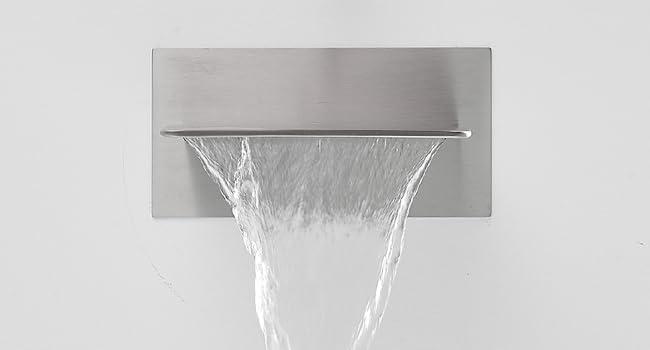 VIBRANTBATH Wall Waterfall Faucet B-93008-BG