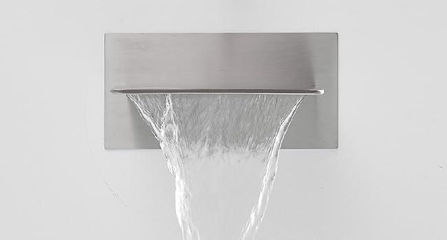 VIBRANTBATH Wall Waterfall Faucet B-93008-BG