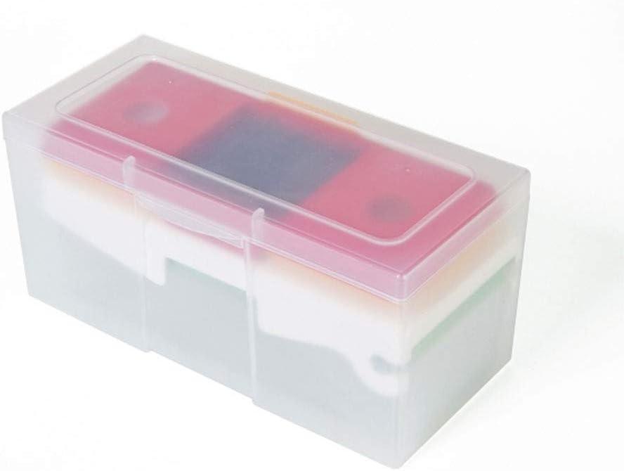 Prepworks Fruit and Vegetable Chopper: Manual Food Chopper, 3 Blades, Dishwasher-Safe, ABS & Stainless Steel, Red/Green/Yellow