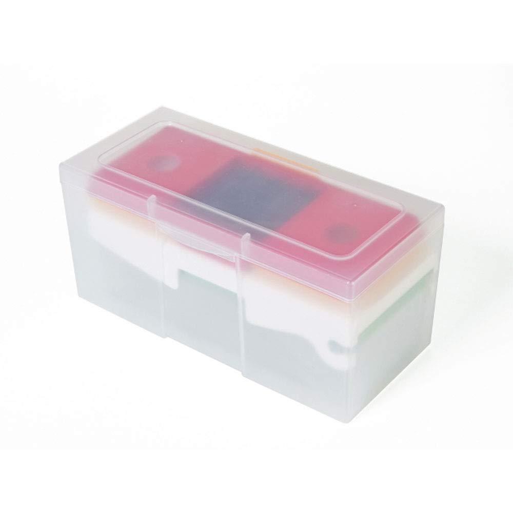 Prepworks Fruit and Vegetable Chopper: Manual Food Chopper, 3 Blades, Dishwasher-Safe, ABS & Stainless Steel, Red/Green/Yellow