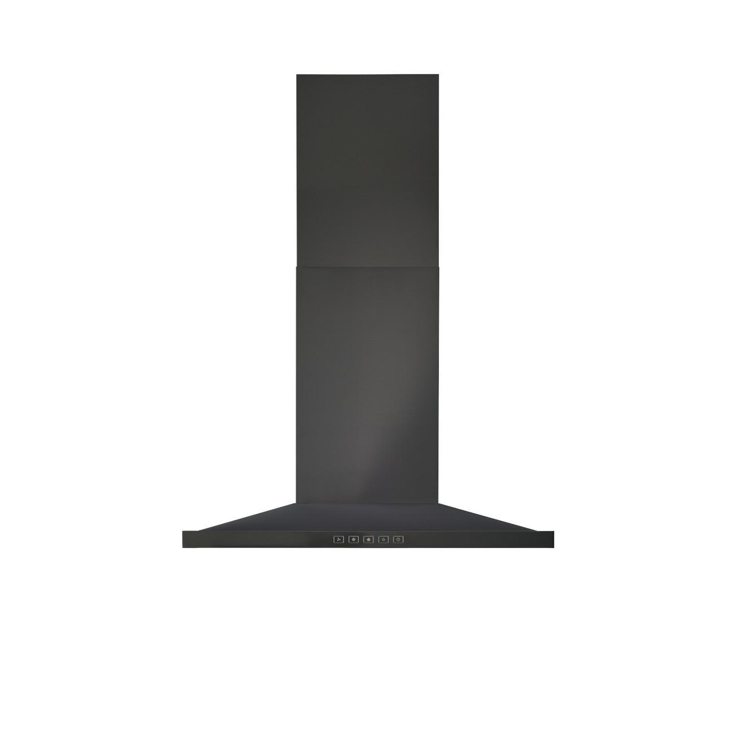 Broan 30" Classic Pyramid Chimney Hood, 450 CFM, LED, LOW PROFILE