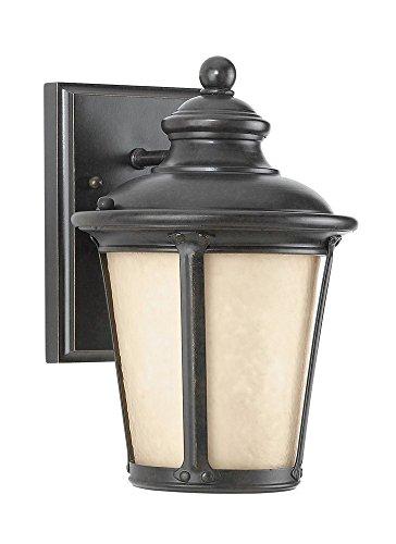 Generation Lighting 88240DEN3-780 Cape May One Light Outdoor Wall Lantern, Burled Iron Finish