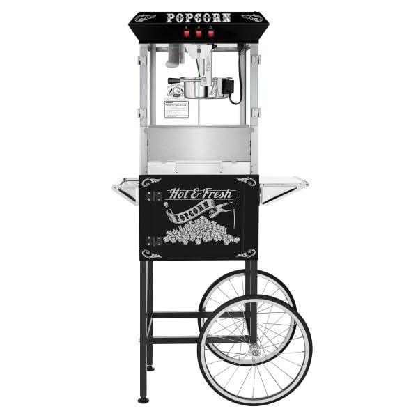 Great Northern Popcorn Lincoln Popcorn Machine with Cart - 8oz Popper with Stainless-Steel Kettle by Great Northern Popcorn