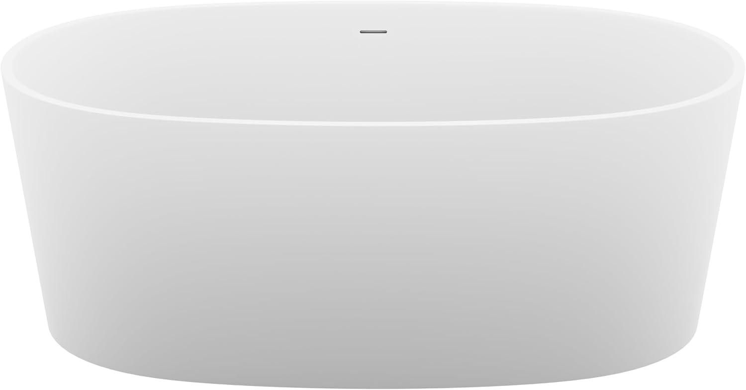Alto 67'' x 30'' Freestanding Soaking Solid Surface Bathtub