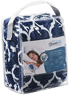 Beautyrest Beautyrest Heated Ogee Oversized Throw