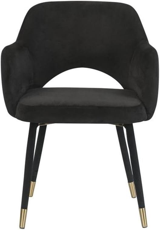 ACME Applewood Accent Chair in Cream Velvet & Gold