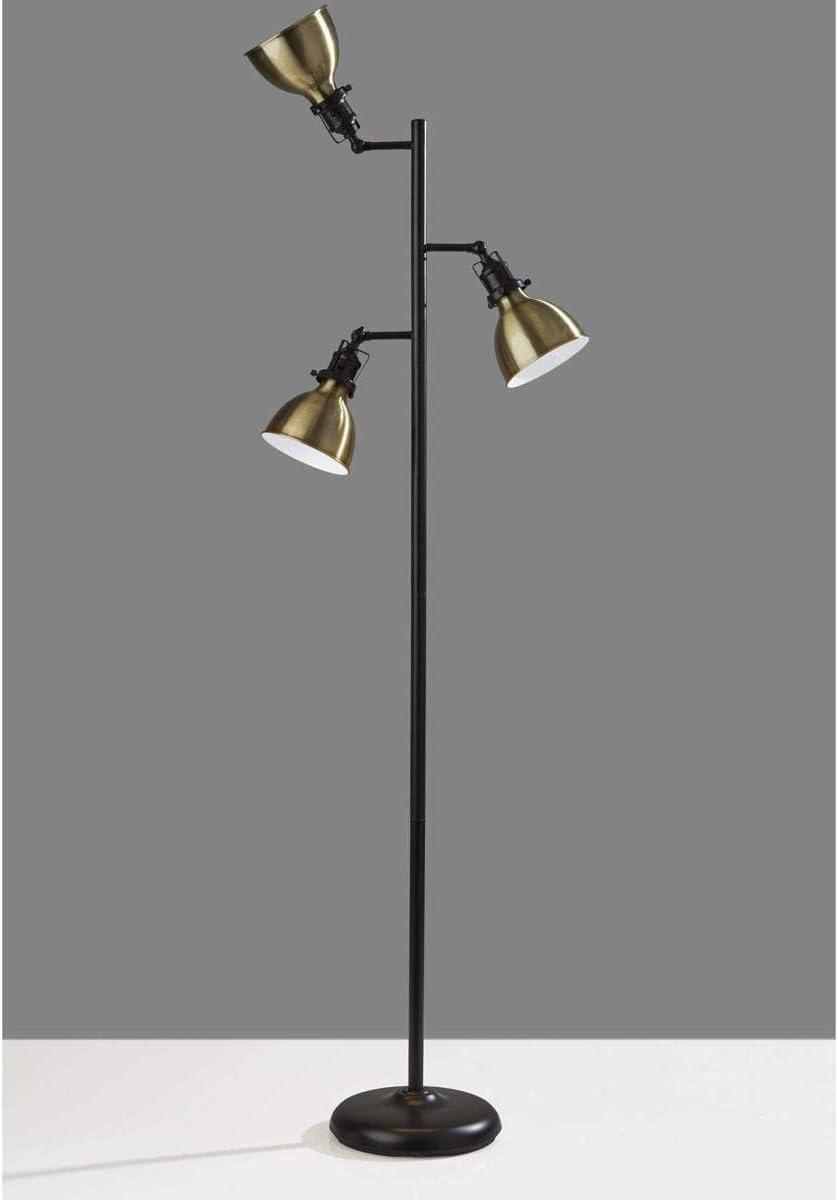 Alden Iron Triple Head Floor Lamp (65")
