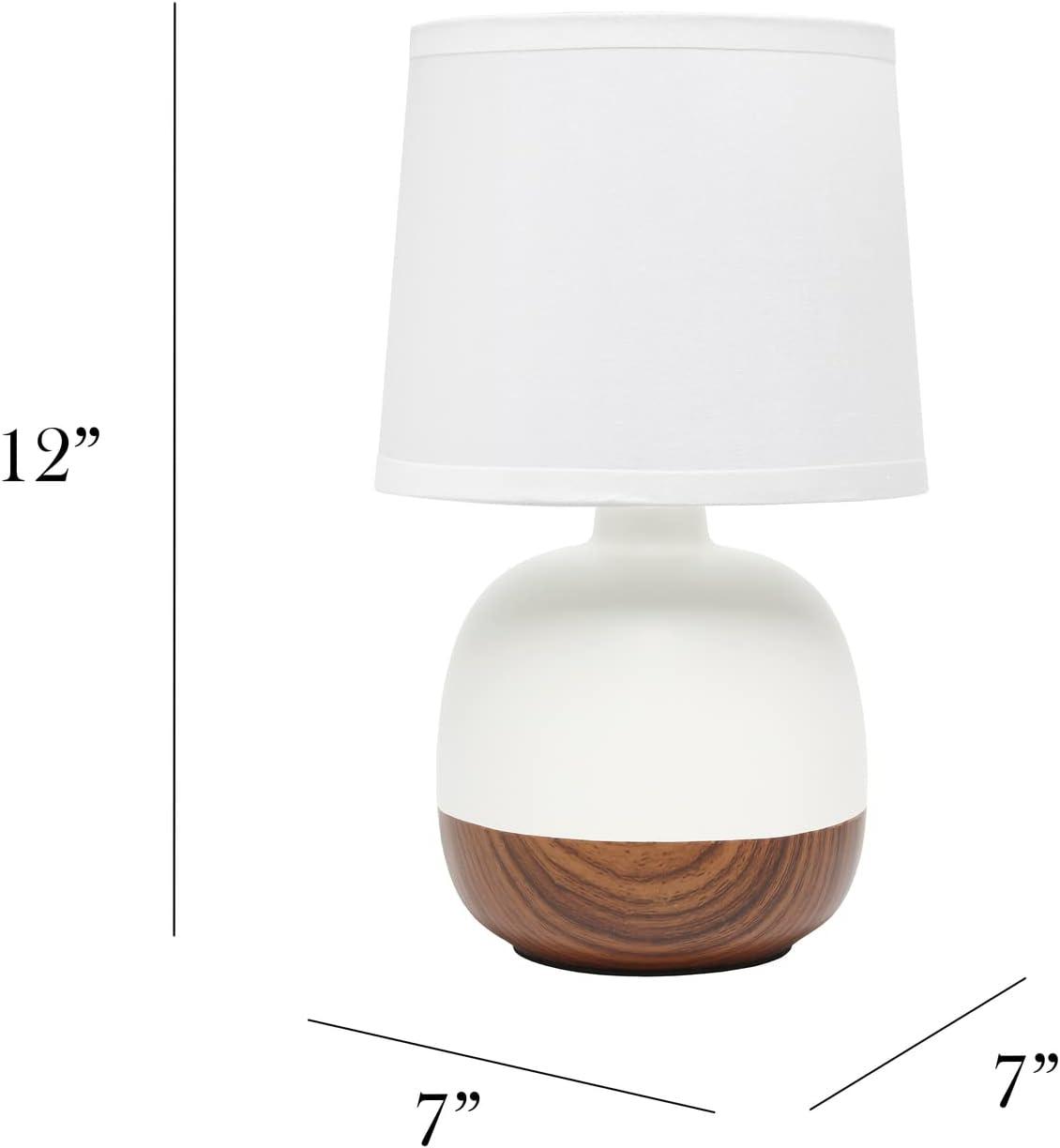 Simple Designs Petite Mid Century Table Lamp