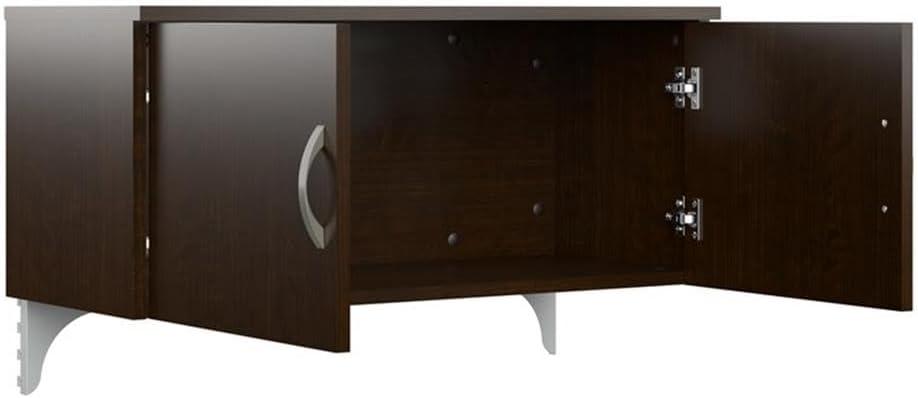 Bush Business Furniture Office in an Hour 65W L Shaped Cubicle Desk with Storage, Drawers, and Organizers