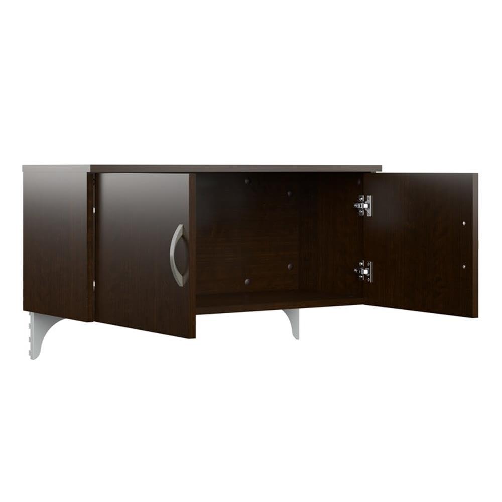 Bush Business Furniture Office in an Hour 65W L Shaped Cubicle Desk with Storage, Drawers, and Organizers