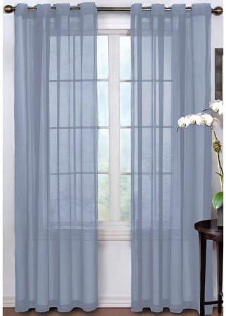 Arm & Hammer Curtain Fresh™ Odor-Neutralizing Sheer Voile Grommet 59 x 63 Curtain Panel in Ivory
