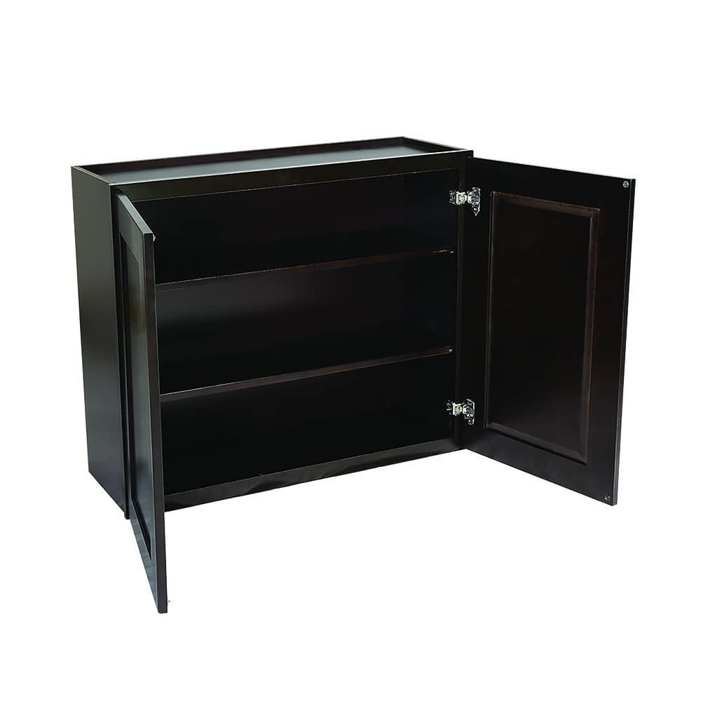 Design House Brookings Mueble de Pared Agitador de 3336 Pulgadas, Marrón, sin Montar, 33 X 36 Pulgadas