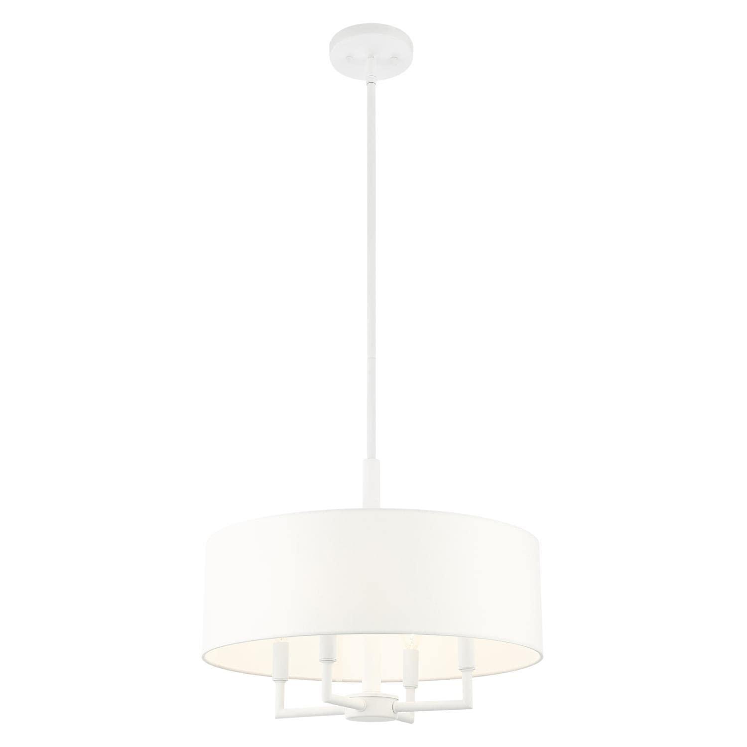 Livex Lighting Meridian 4 - Light Pendant in  White