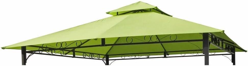 10 ft. Gazebo Canopy St. Kitts Replacement Top, Light Green