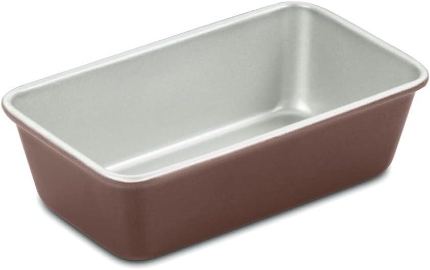 Cuisinart Chef's Classic 9" Non-Stick Bronze Color Loaf Pan - AMB-9LPBZ: Carbon Steel Bread Pan, 9x5, Dishwasher-Safe