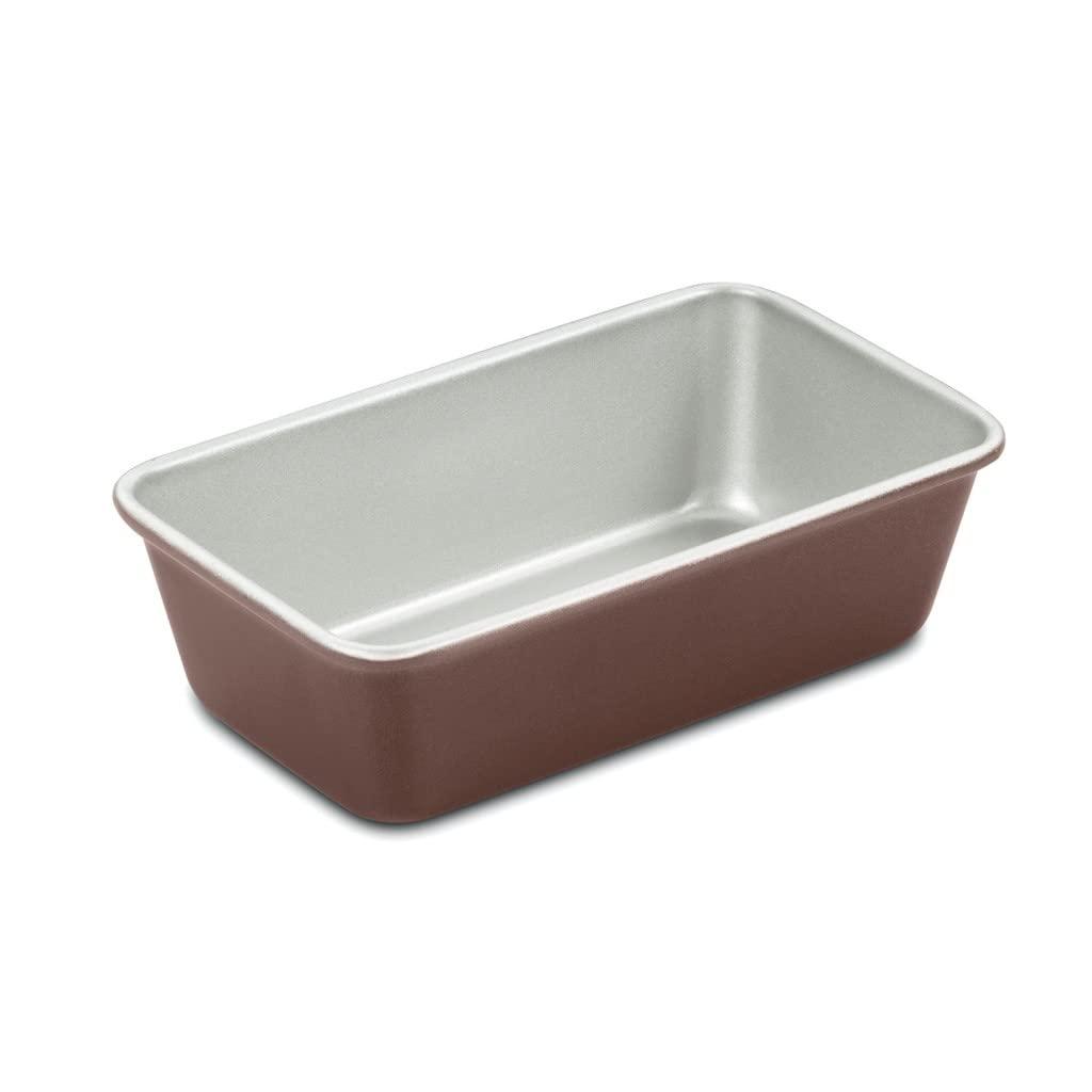 Cuisinart Chef's Classic 9" Non-Stick Bronze Color Loaf Pan - AMB-9LPBZ: Carbon Steel Bread Pan, 9x5, Dishwasher-Safe