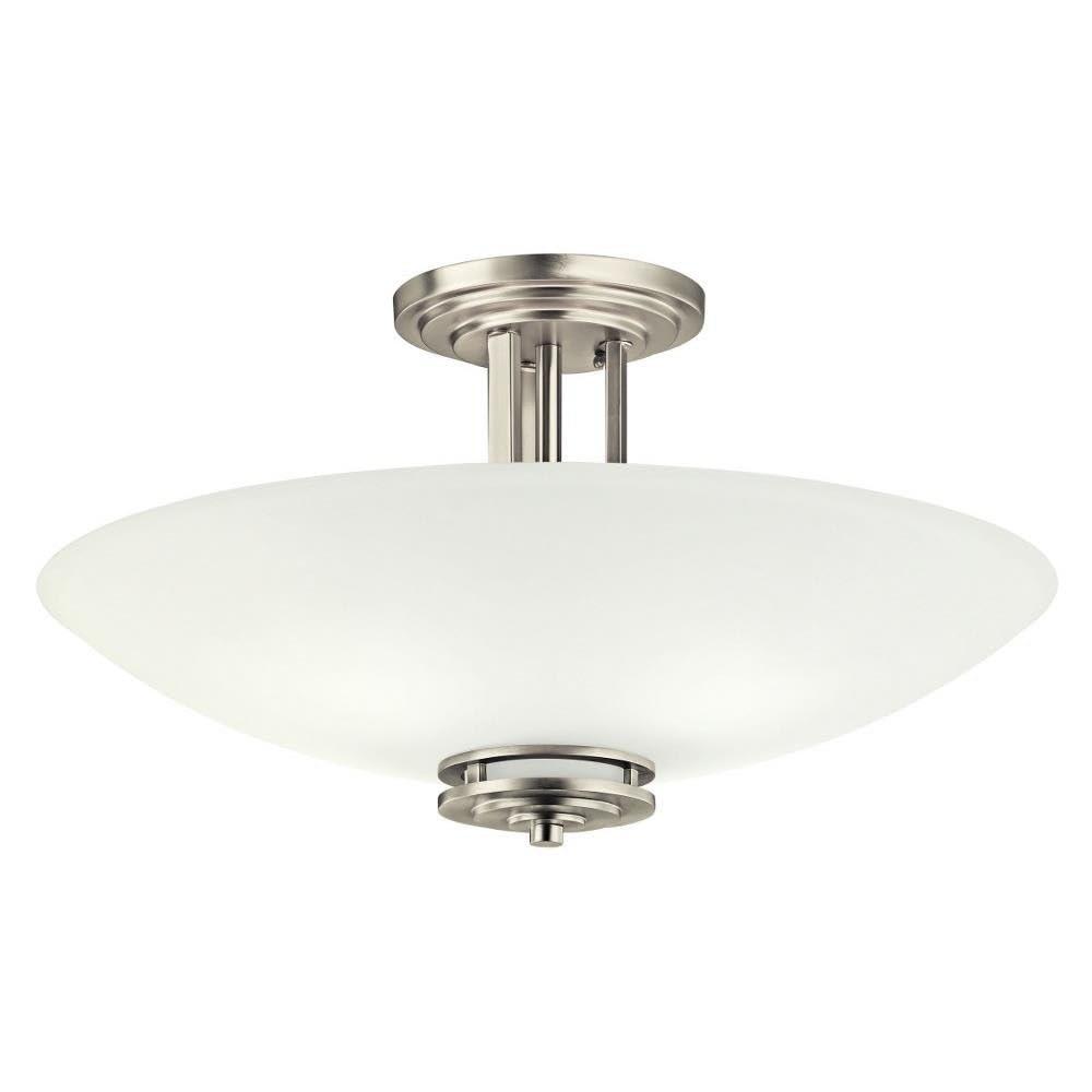 Kichler Lighting Hendrik Glass Semi Flush Mount