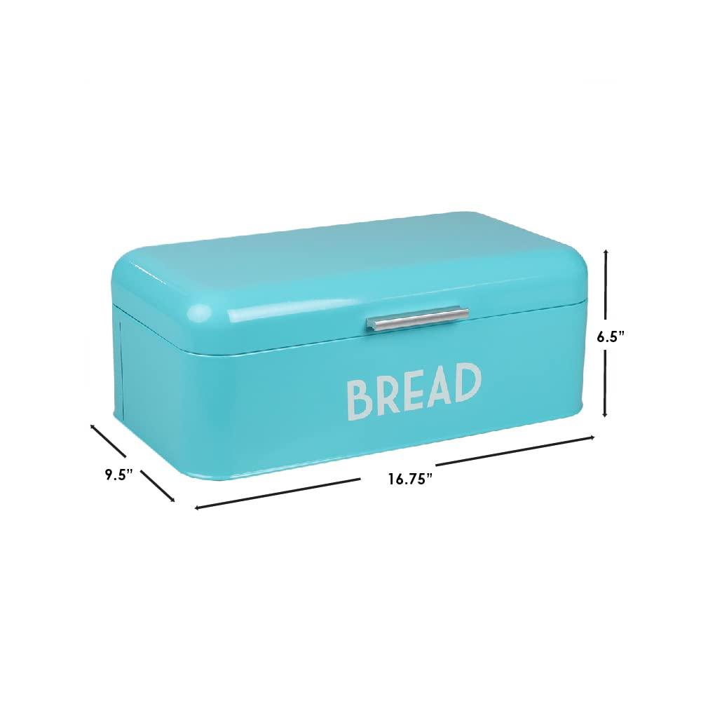Home Basics Metal Bread Box