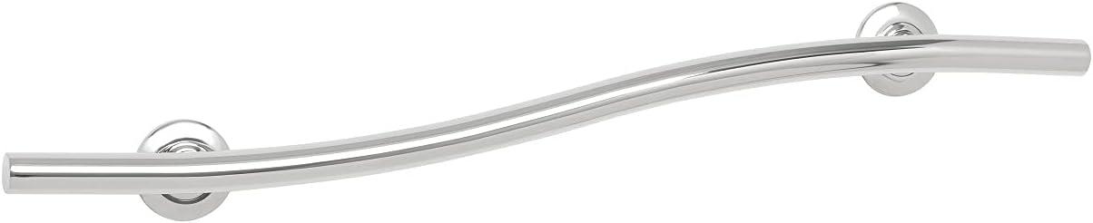 Lifestyle & Wellness Stainless Steel Wave Grab Bar