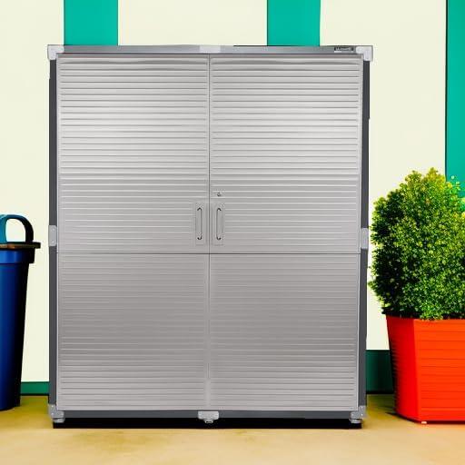 UltraHD® Seville Classics UltraHD Extra-Wide Storage Cabinet, 60" W x 24" D x 72" H
