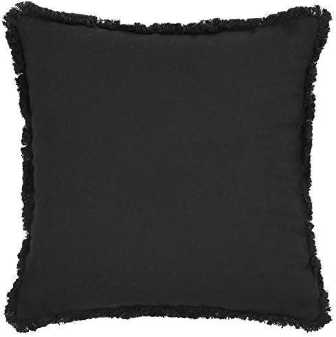 Fringed Reversible Throw Pillow