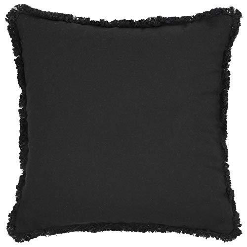 Fringed Reversible Throw Pillow