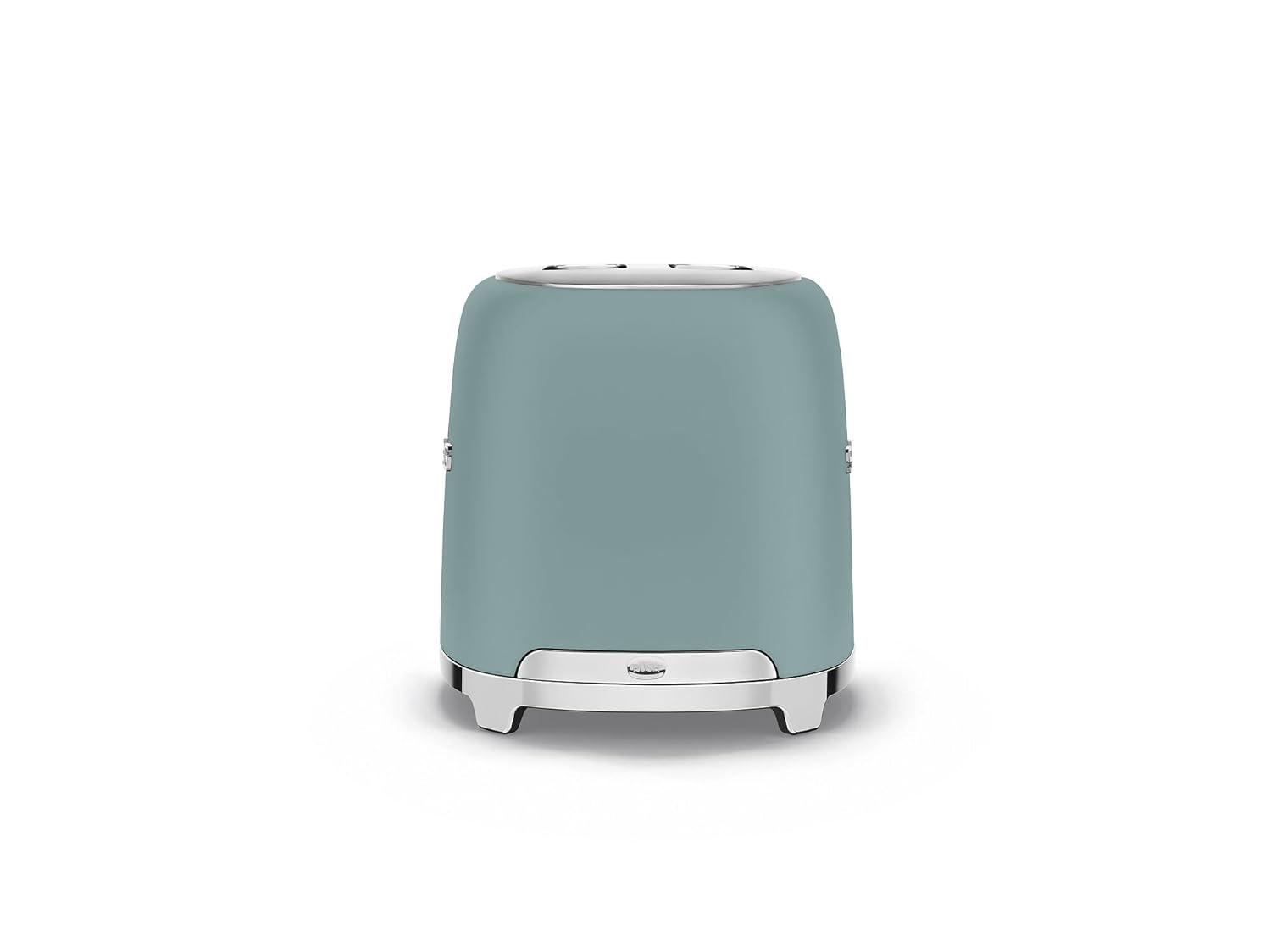 SMEG Matte Jade Green 2-Slice Retro Toaster